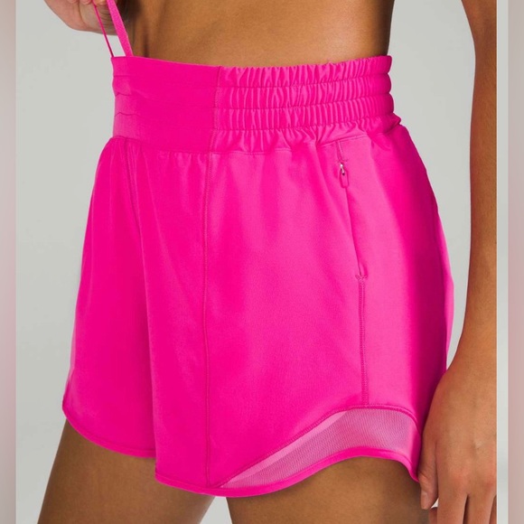 Lululemon NWT Hotty Hot Sonic Pink LR,4”,Size-8 🩷 - Picture 9 of 12